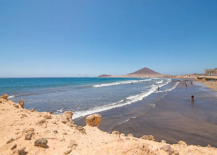 Alquilaencanarias-medano Atalaya, Terrace & Pool Daire El Médano