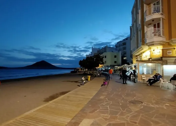 Daire Alquilaencanarias-medano Atalaya, Terrace & Pool El Médano